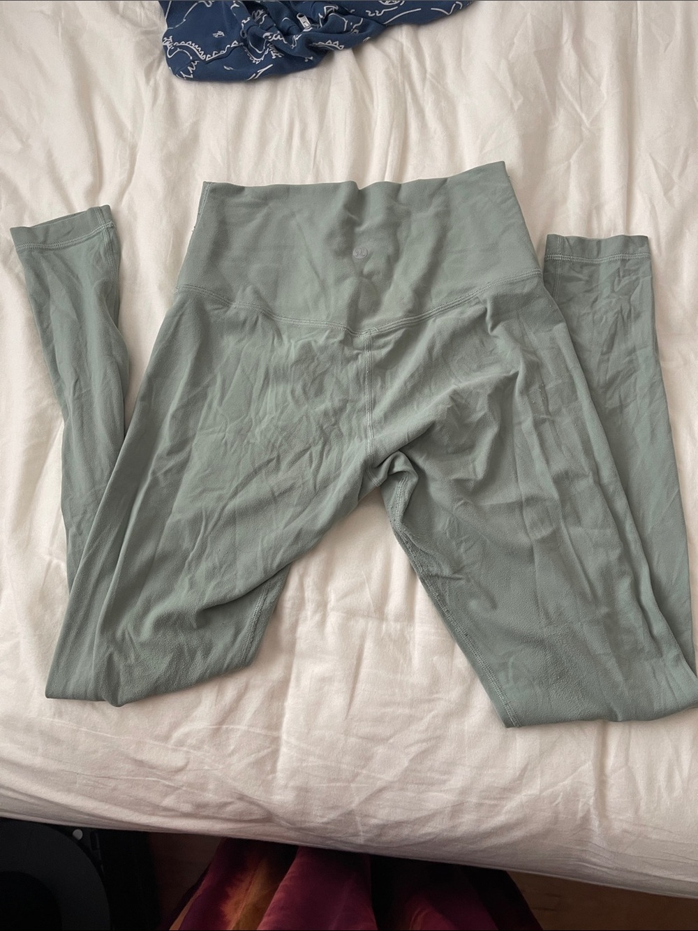 Lululemon align 28” High-Waist Light Sage Green Leggings